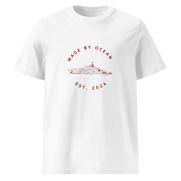 T-shirt(white and red)